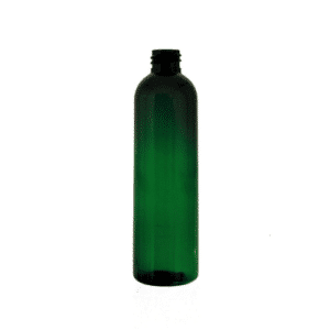 4 oz 20410 Emerald Green Pet Cosmo Round Bottle