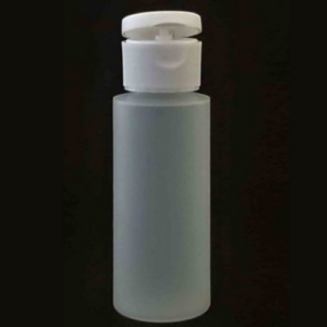 2 oz Natural Plastic Bottle w/SnapTop lid (3 pack)